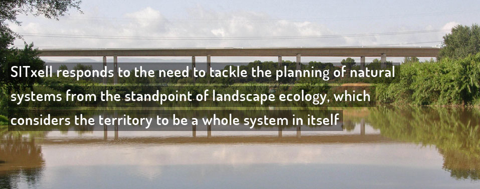 SITxell responds to the need to tackle the planning of natural systems from the standpoint of landscape ecology, which considers the territory to be a whole system in itself